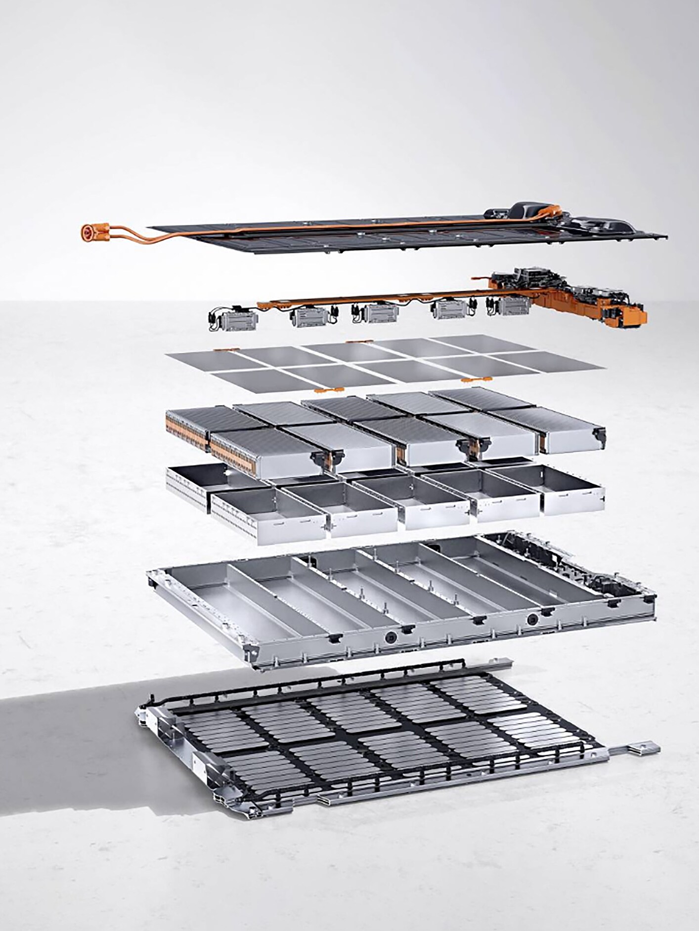 Egy akkumulátor réteges ábrázolása, amely az elektromos szolgáltatást szimbolizálja.