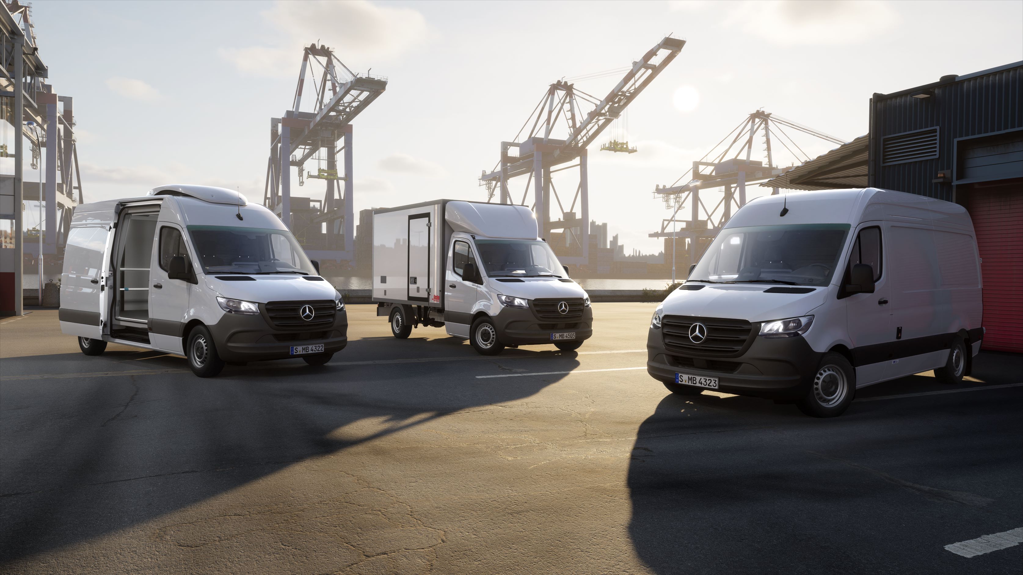 VanSolution | Sprinter | Mercedes-Benz Különböző Sprinter modellek hűtési megoldással.